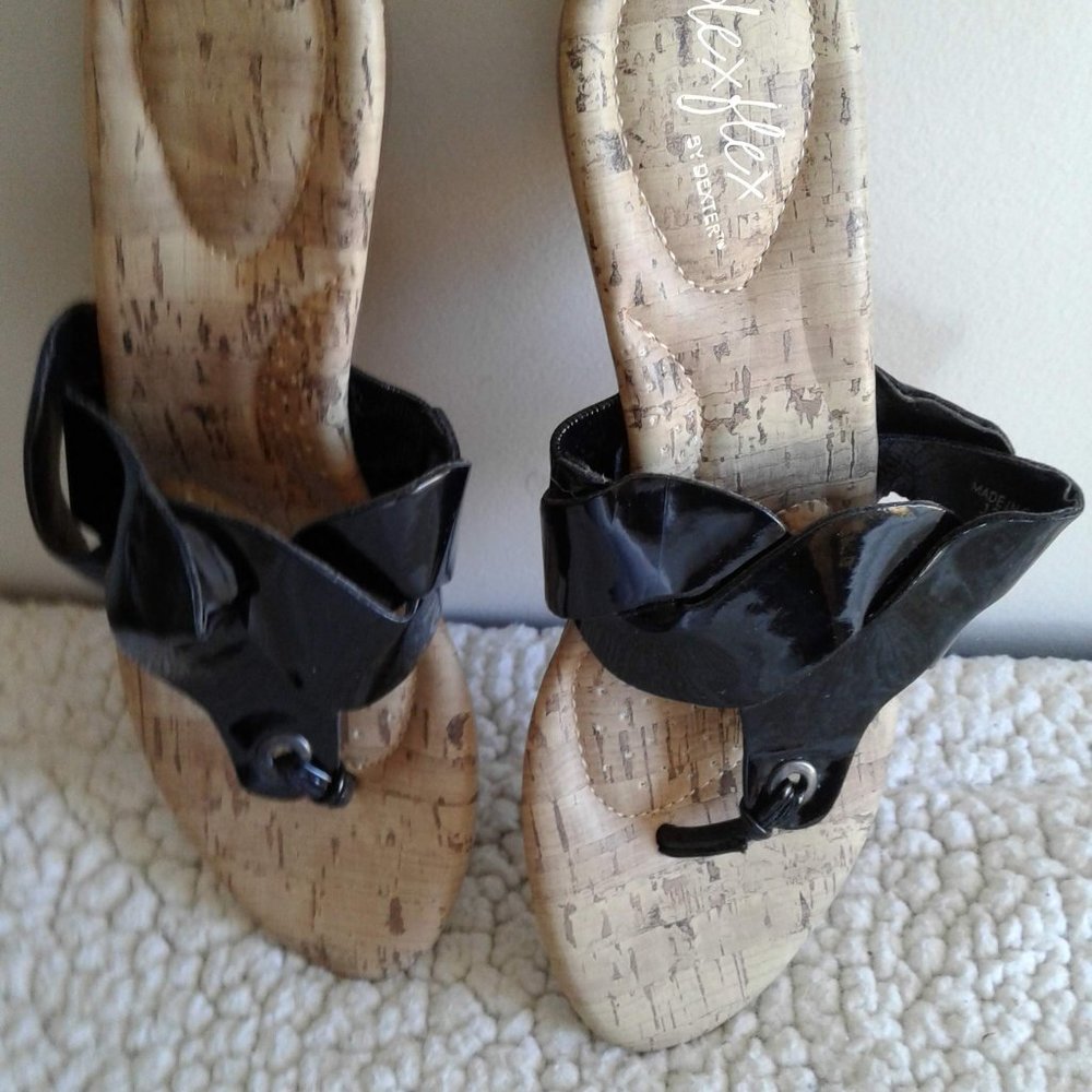 DEX FLEX BY DEXTER Ladies summer sandals size 6.5